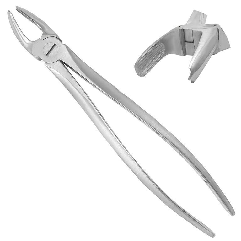 AR Instrumed #17 Stainless Steel Adult Extraction Forceps, Serrated, 1/Pk. Features medical-grade