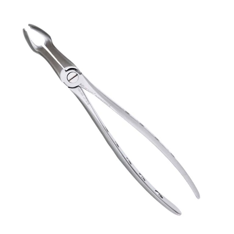 AR Instrumed Fig 67R Extracting Forceps, Upper Wisdoms Right, 1/Pk. Features angled, curved tip