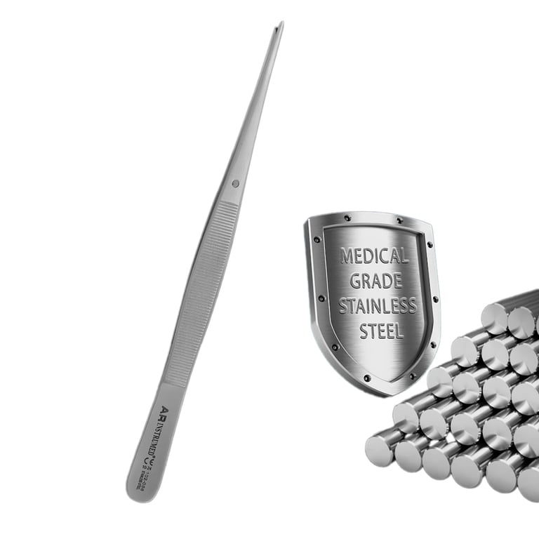 AR Instrumed 6.2" Stainless Steel Tissue Thumb Tw