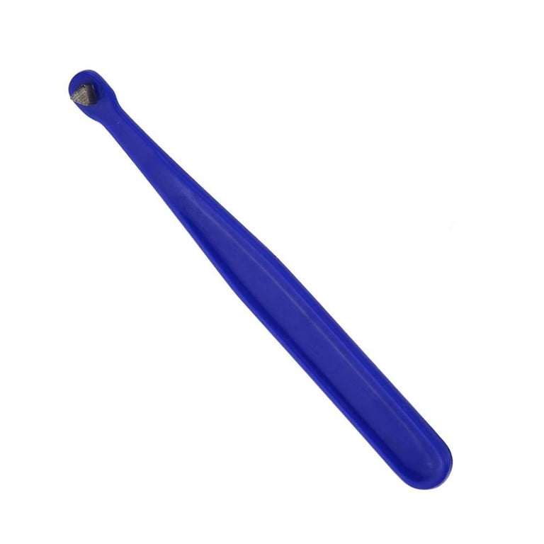AR Instrumed Stainless Steel Band Seating with Plastic Handle, 13cm, Blue, 1/Pk. Features polished