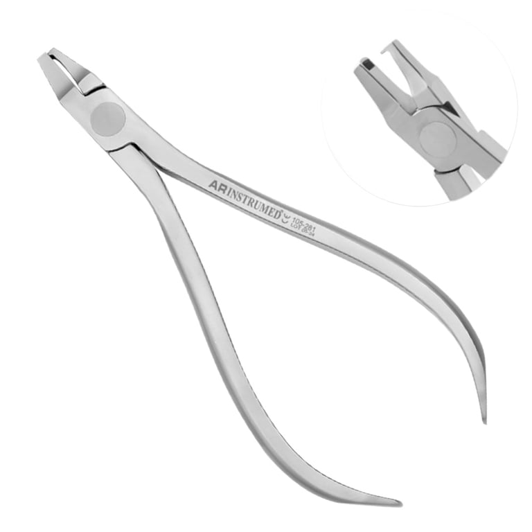 AR Instrumed Stainless Steel Horizontal Plier, Narrow Horizontal Tip, 1/Pk. Features