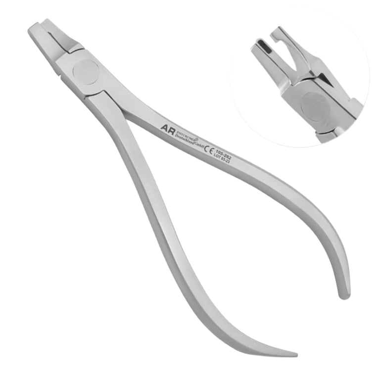 AR Instrumed Stainless Steel Vertical Notch Forming Plier, Narrow Vertical Tip, 1/Pk. Features