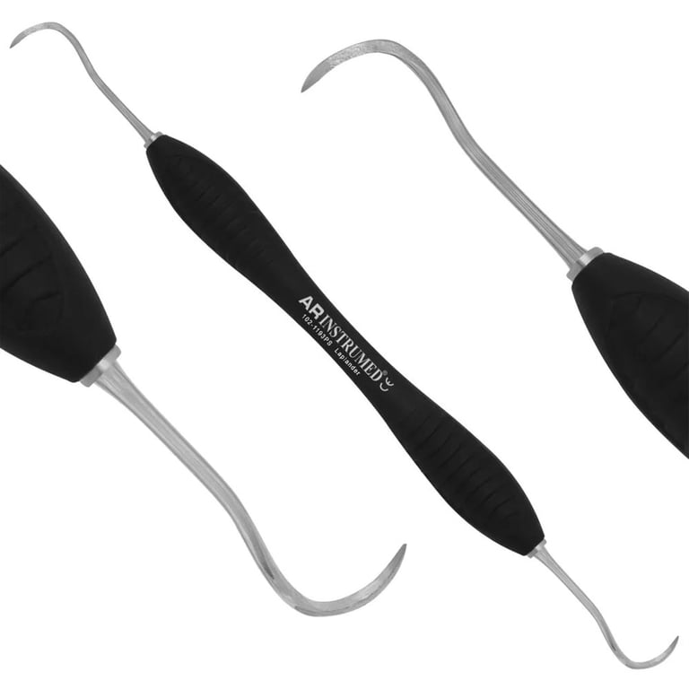 AR Instrumed Stainless Steel Laplander Scaler, AR Premium Black Handle, 1/Pk. Features a polished