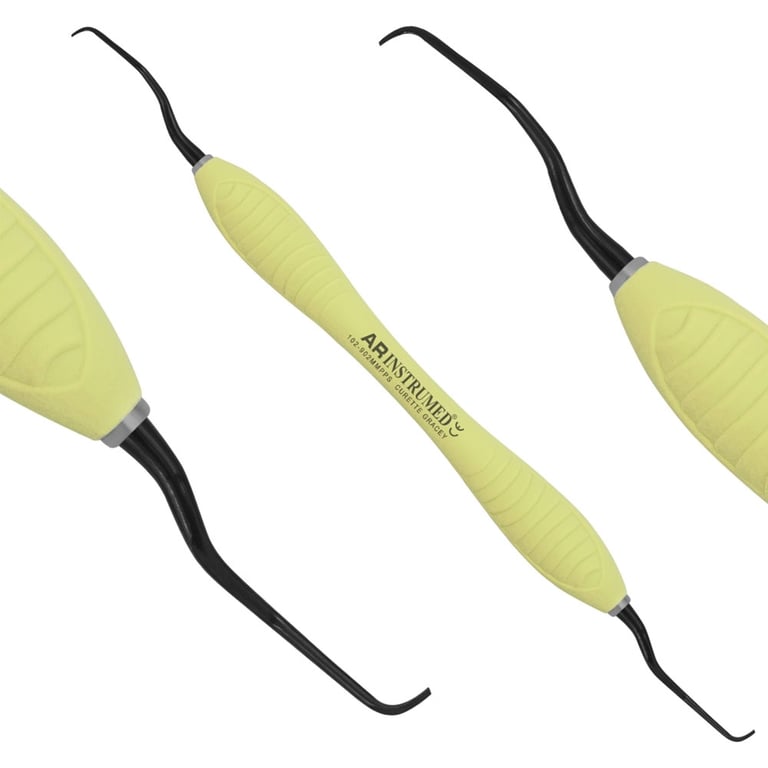 AR Instrumed Stainless Steel AR Premium Plus 13/14 Gracey Curette, Titanium Coated (102-902MMPPS)