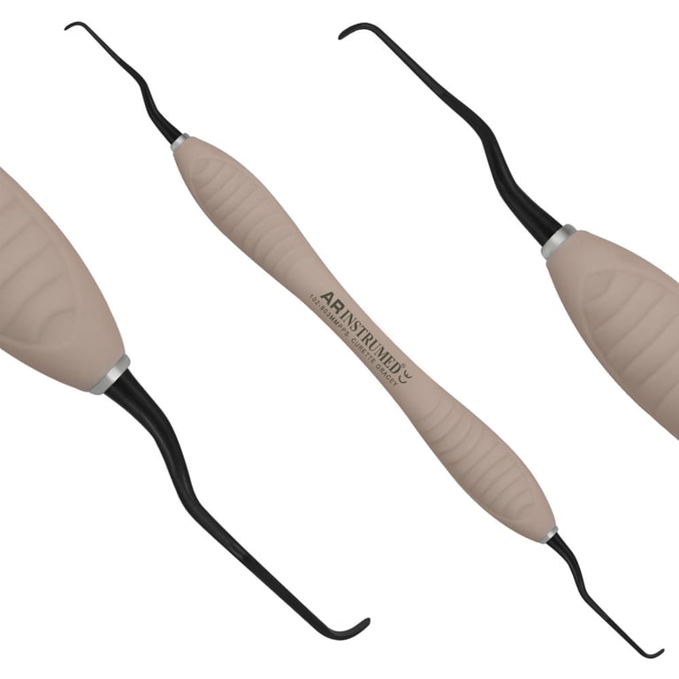 AR Instrumed Stainless Steel AR Premium Plus 15/16 Gracey Curette, Titanium Coated (102-903MMPPS)