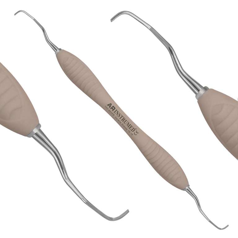 AR Instrumed Stainless Steel 15/16 Gracey Curette, AR Premium Brown Handle, 1/Pk. Features