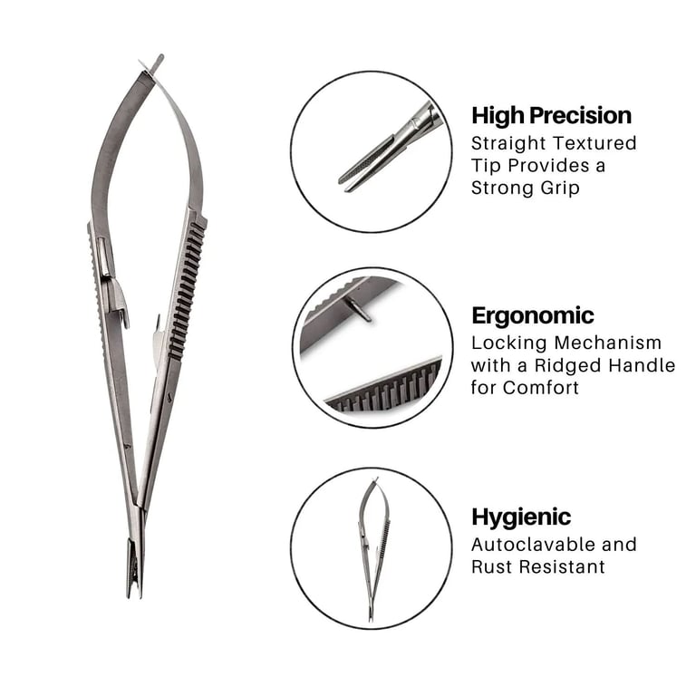 Artman Instruments Castroviejo Needle Holder, Str