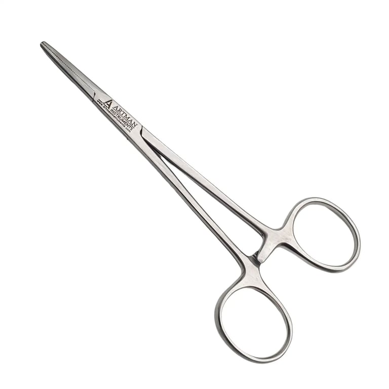 Artman Instruments Hemostat Artery Forceps, Straight, 5", 1/Pk. With a 5-inch straight design