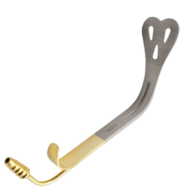 Artman Instruments Weider Cheek Retractor with Suction Tube, 1/Pk. The 2-in-1 Suction Tube