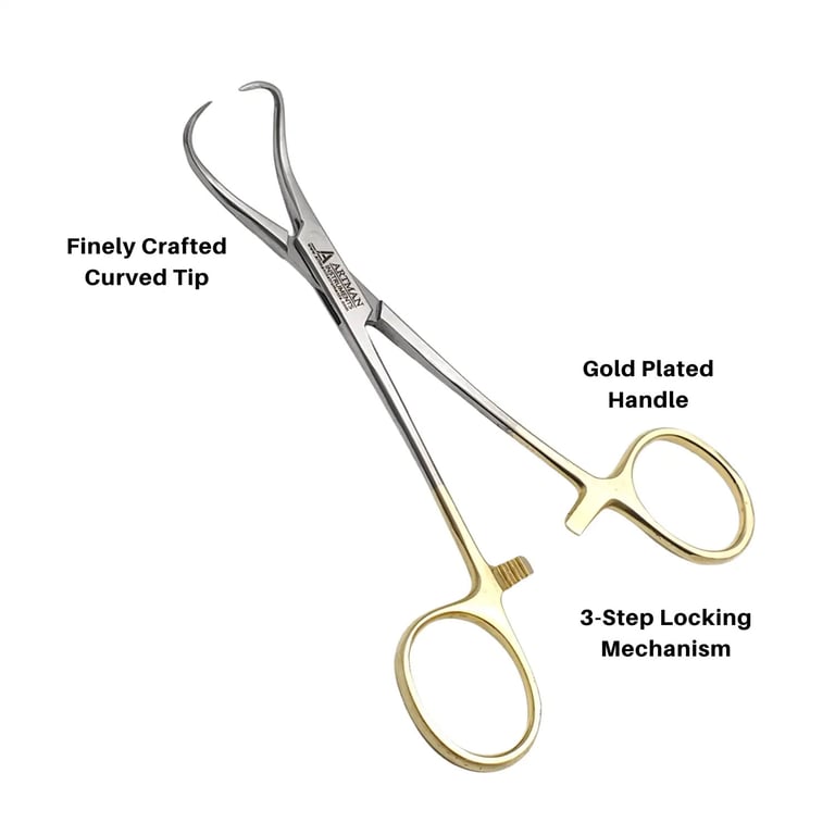 Artman Instruments Backhaus Towel Clamp Forceps, 