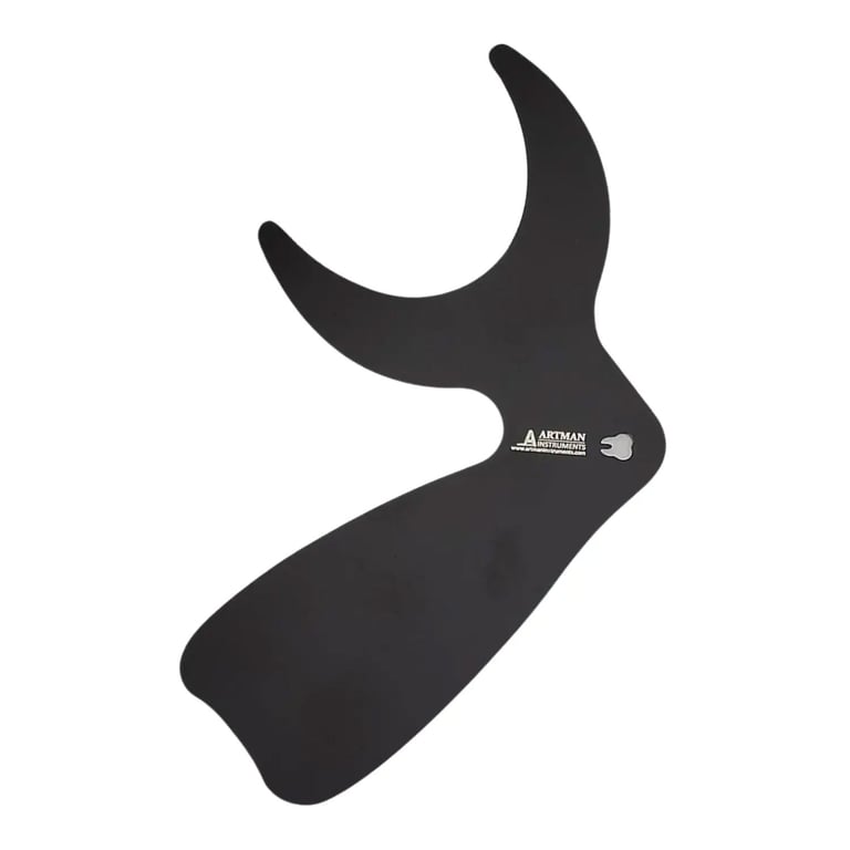 Artman Instruments Photographic Black Contraster, C2A, 1/Pk. Orthodontic cheek retractors feature