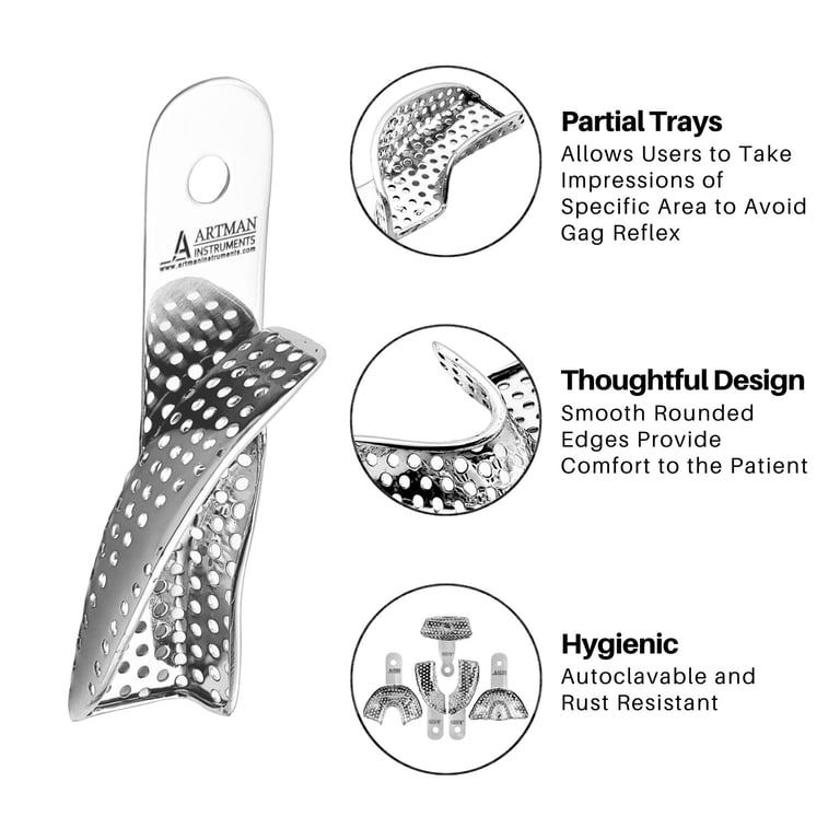Artman Instruments Partial Dental Impression Tray