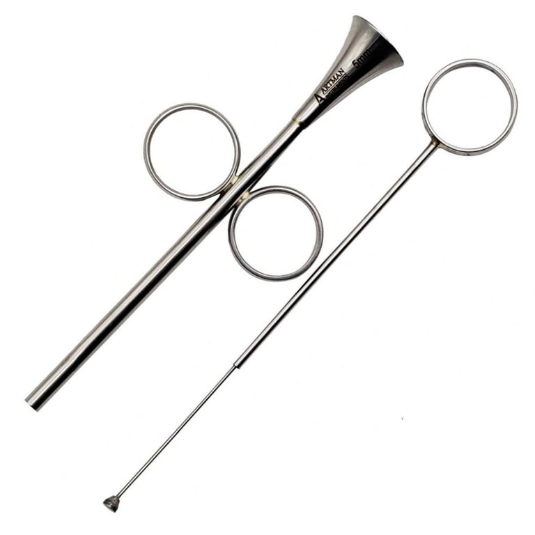 Artman Instruments Bone Graft Implant Syringe, Curved, 5 mm, 1/Pk. The internal diameter