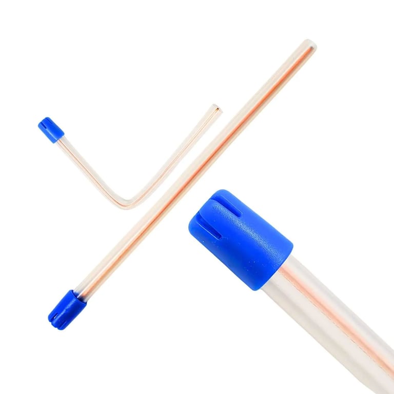 Artman Instruments Disposable Saliva Ejectors, Clear/Blue, 100/Pk. These pliable dental tips