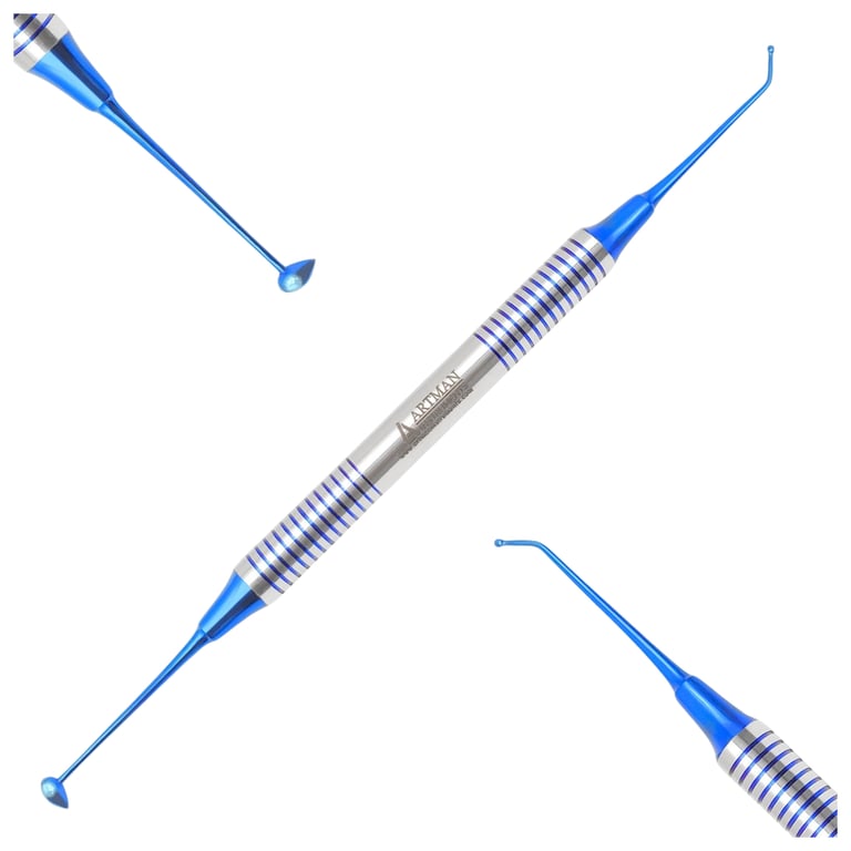Artman Instruments Stainless Steel Ball/Egg Burnisher, Double-Ended, 1/Pk. Features a lightweight