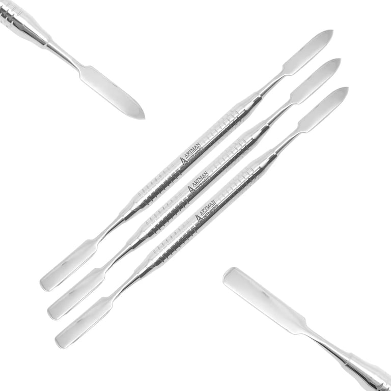 Artman Instruments Cement Mixing Spatula, Dual Ended, Chrome, 3/Pk. This set is an essential tool