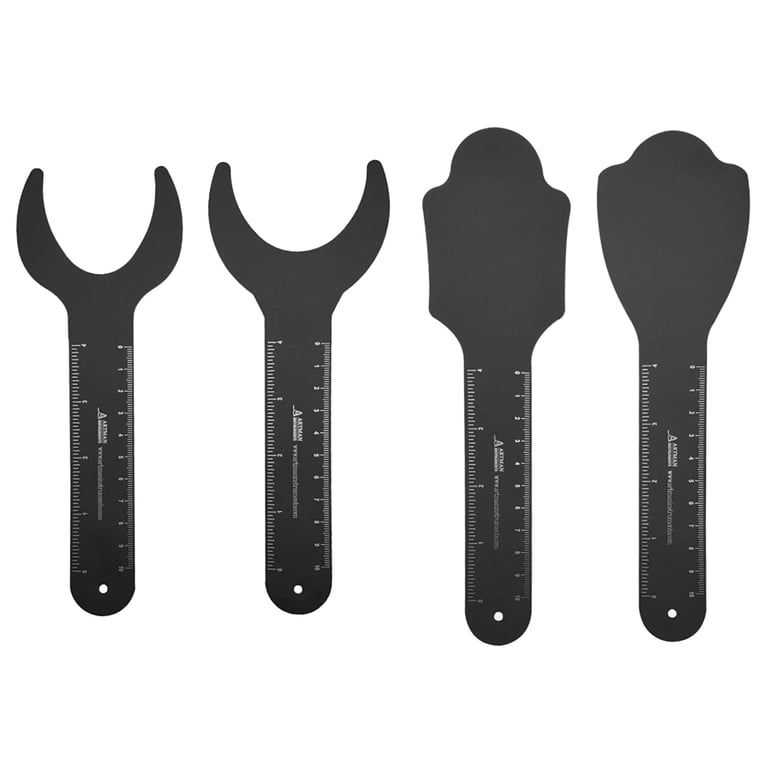 Artman Instruments Dental Photography Black Contrasting Screens, 4/Pk. A complete set of screens