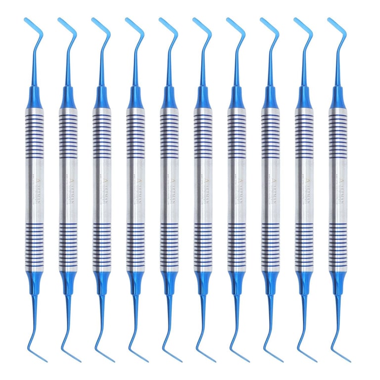 Artman Instruments Amalgam Filling Composite Carver Plastic Instrument, Flat End, 10/Pk. 9mm