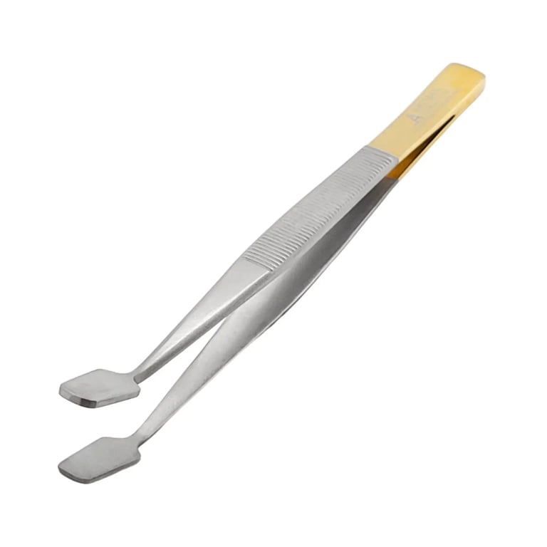 Artman Instruments Tissue Membrane Holding Tweezers, Flat Tips, 1/Pk. Designed for precise