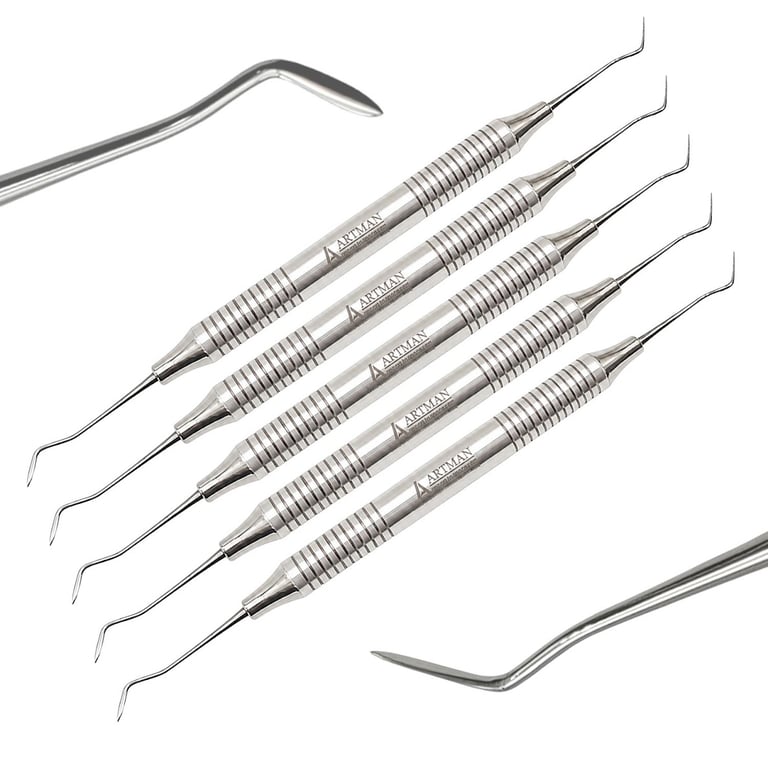 Artman Instruments Hollenback Amalgam Restorative Composite Carver, 5/Pk. Features double-ended