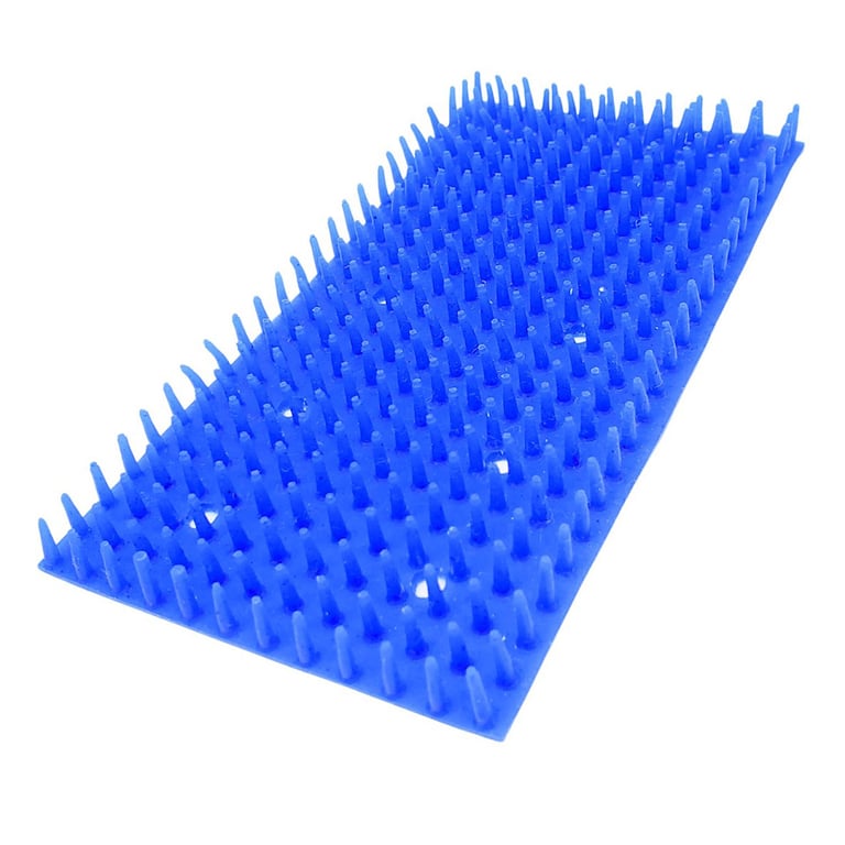 Artman Instruments 3.5" x 7" Silicone Pin Mat, Blue, 1/Pk. Made with heat-resistant silicone