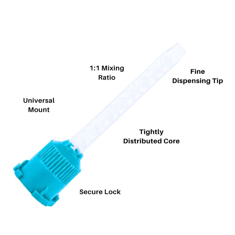 Artman Instruments Dental Mixing Tips, 8.8cm, Gre