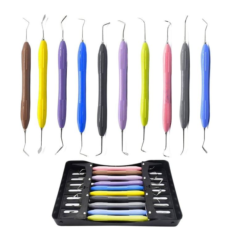 Artman Instruments Composite Filling Instruments Kit. Includes: 10 composite restoration tools