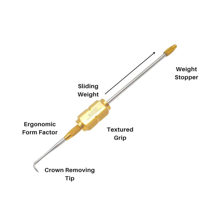 Artman Instruments Dental Morrell Crown Remover, 