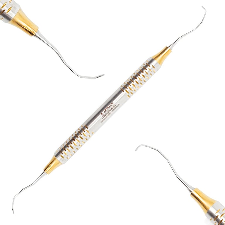 Artman Instruments #13/14 Stainless Steel Gracey Curette, Double-Ended, 1/Pk. Designed for use on