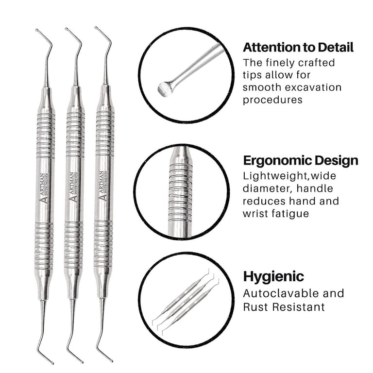 Artman Instruments Excavator Set. Includes: