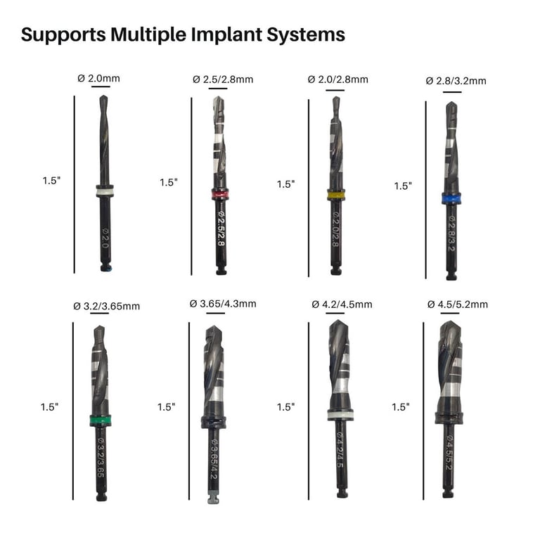 Artman Instruments Stainless Steel Dental Implant