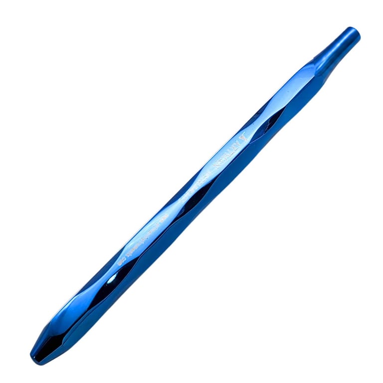 Artman Instruments Stainless Steel Mirror Handle, Cone Socket, Blue Plasma-Coated, 1/Pk