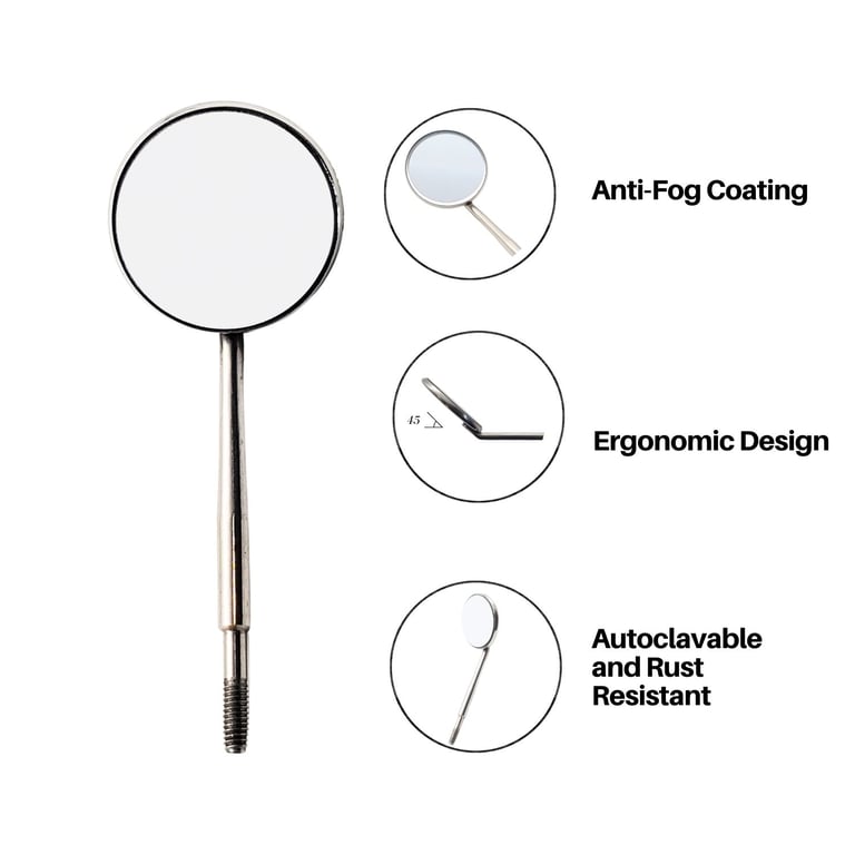 Artman Instruments #4 Stainless Steel Dental Mirr
