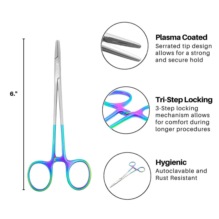 Artman Instruments 6" Stainless Steel Mayo Hegar 