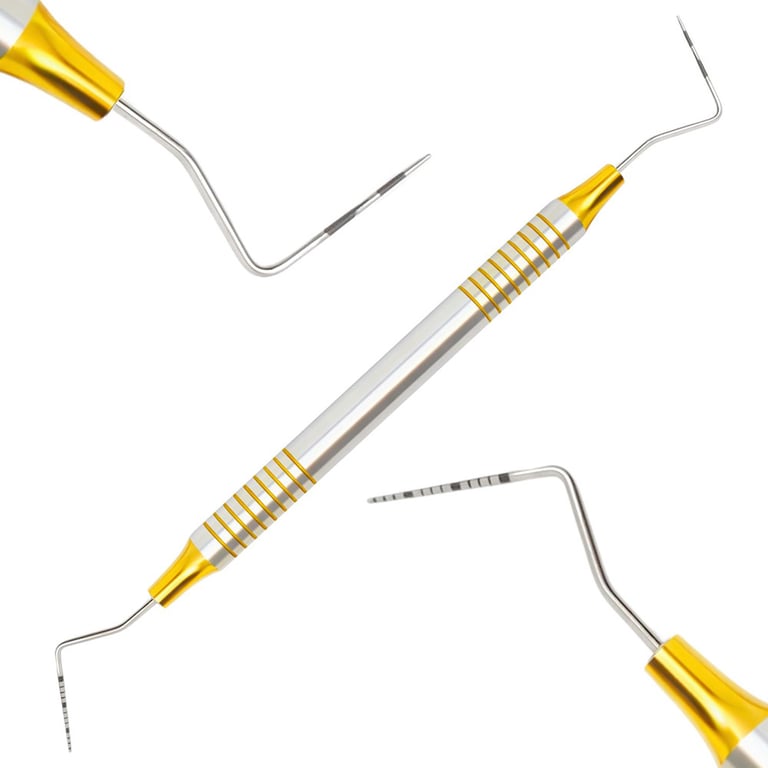 Artman Instruments UCNI 15/CP12 Stainless Steel Periodontal Probe, 1/Pk. Features an ergonomic