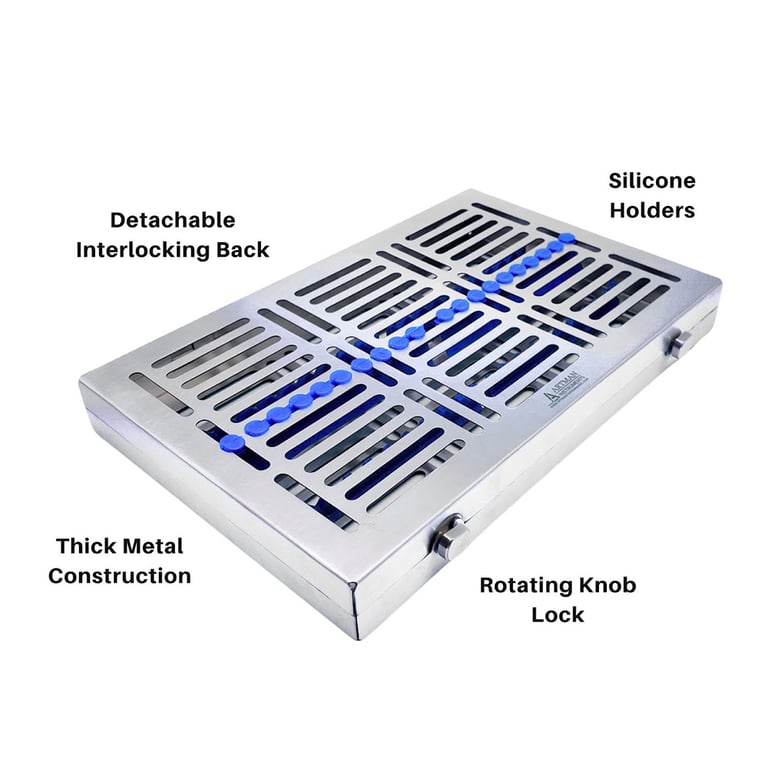 Artman Instruments 11" x 7" x 1.25" Stainless Ste