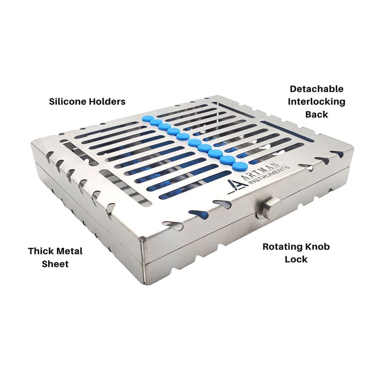 Artman Instruments 7.25" x 5.75" x 1.4" Stainless