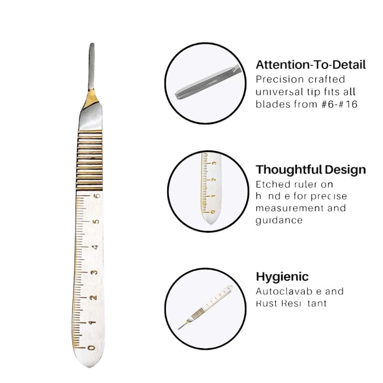 Artman Instruments #3 Stainless Steel Scalpel Han