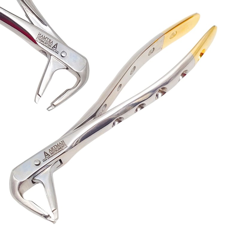 Artman Instruments #P-2 Stainless Steel Atraumatic Extraction Forceps, 1/Pk. Designed