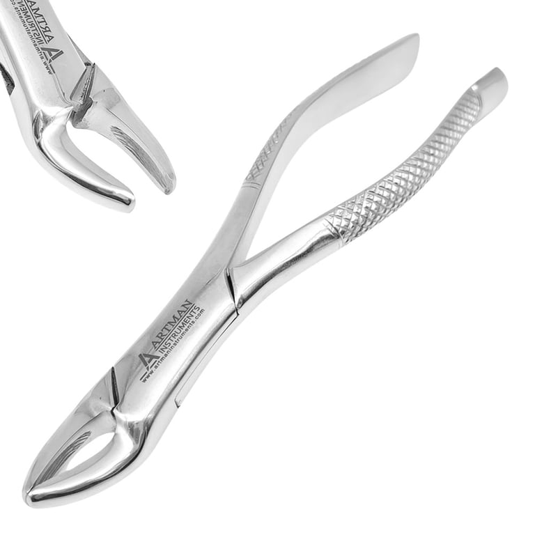Artman Instruments #150 Stainless Steel Surgical Extraction Forceps, Straight, 1/Pk. Designed