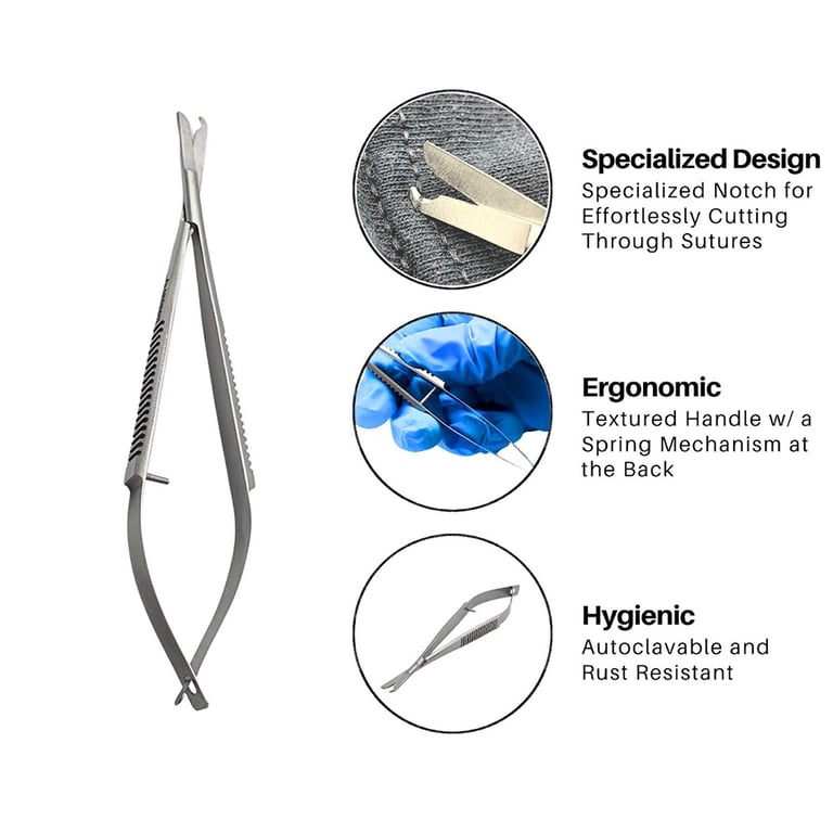 Artman Instruments 5.5" Stainless Steel Castrovie