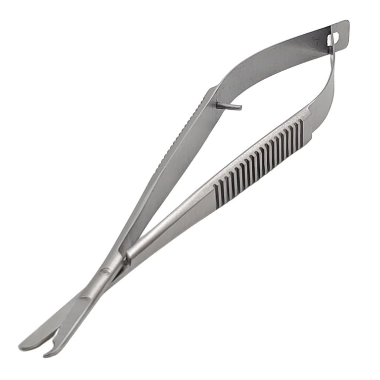 Artman Instruments 5.5" Stainless Steel Castroviejo Snip and Stitch Scissors, 1/Pk. Spring-action