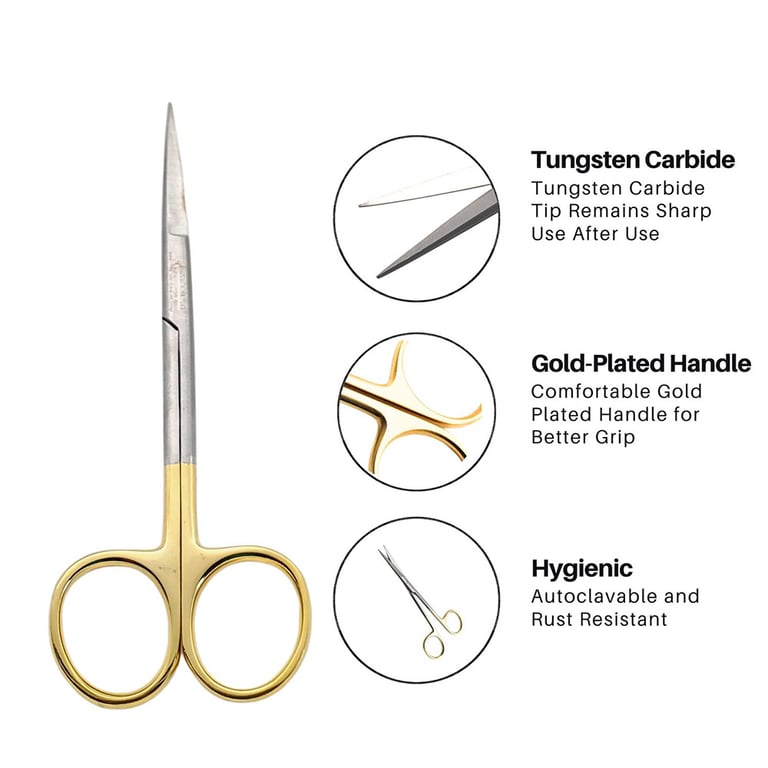 Artman Instruments 5" Stainless Steel Surgical Sc