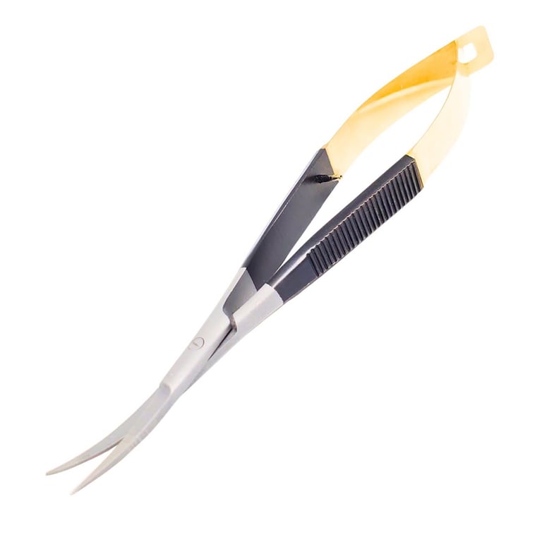 Artman Instruments 4.5" Stainless Steel Castroviejo Micro Scissors, Curved, 1/Pk. Small