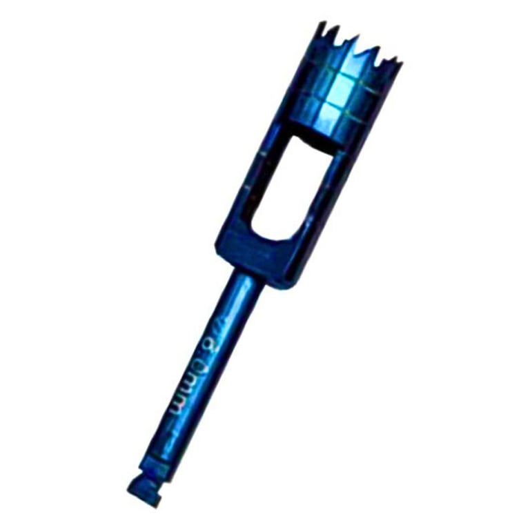 Artman Instruments Dental Trephine for Implant, 6 mm, 1/Pk. Crafted from stainless steel