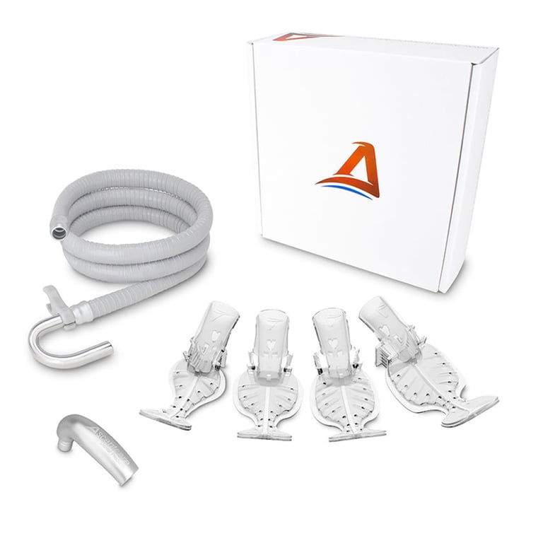 VacuLUX Air Portable Isolation System Starter Kit with Autoclavable Mouthpieces (AA-PVAIRD)