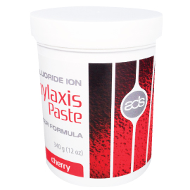 ADS Medium CHERRY TART Non-Splatter Prophy Paste with Fluoride 12 oz. Jar