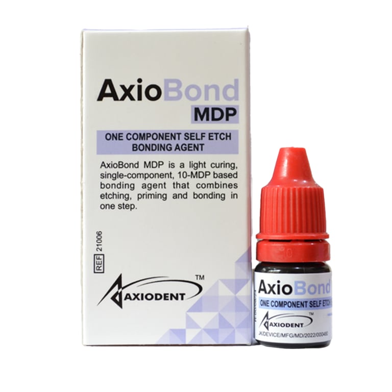 AxioBond MDP Light-Cure Self-Etch Bonding Adhesive, 5ml Bottle, 1/Pk. Light-cured single-component
