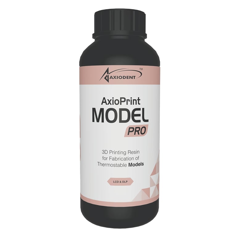 AxioPrint Model PRO Dental Model 3D Printing Resin, 250g Bottle, 1/Pk. Odor-free material