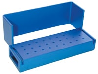 Axis 27 Hole - 27 FG - Blue Anodized Aluminum Bur